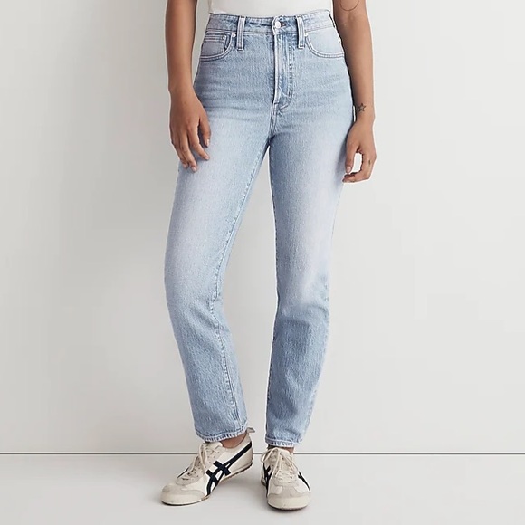 Madewell Denim - Madewell The Perfect Vintage Straight Jean in Rondeau Wash